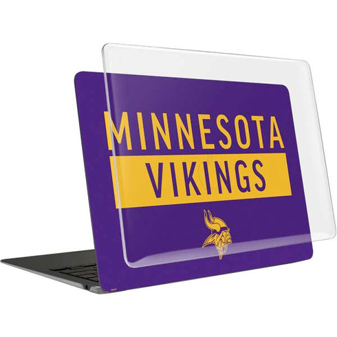 NFL Minnesota Vikings Purple Performance Series MacBook Air 15in (2023-2025) Case plus Skin