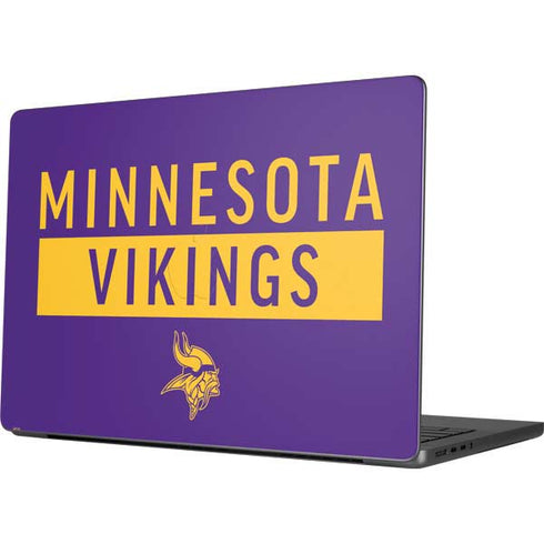 NFL Minnesota Vikings Purple Performance Series MacBook Pro 14in (2021-24) Skin
