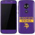 NFL Minnesota Vikings Purple Performance Series Moto E5 Play Skin