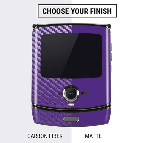 NFL Minnesota Vikings Purple Performance Series Motorola RAZR Skin