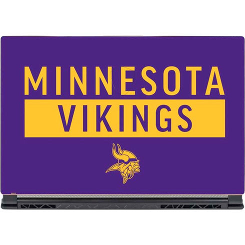 NFL Minnesota Vikings Purple Performance Series MSI GS65 Stealth Laptop Skin