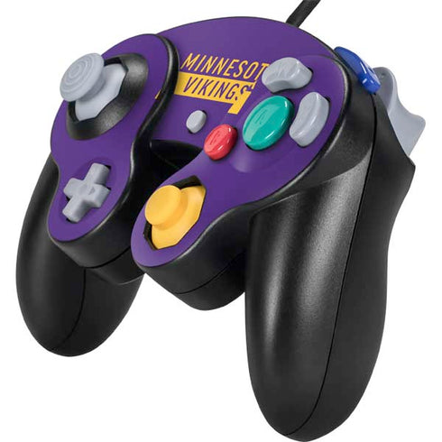 NFL Minnesota Vikings Purple Performance Series Nintendo GameCube Controller Skin