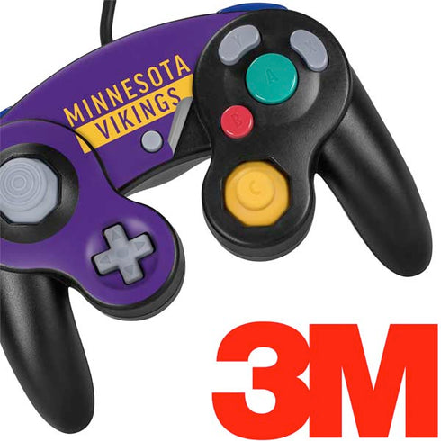 NFL Minnesota Vikings Purple Performance Series Nintendo GameCube Controller Skin
