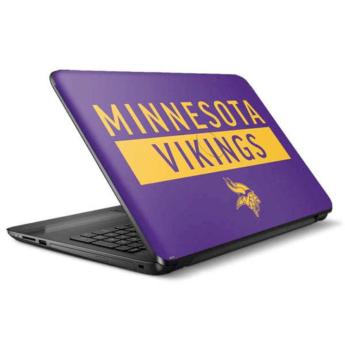 NFL Minnesota Vikings Purple Performance Series HP Notebook Skin
