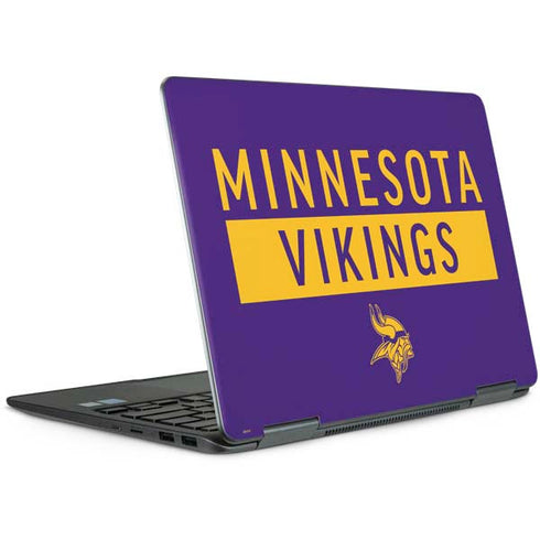NFL Minnesota Vikings Purple Performance Series Notebook 9 Pro 13in (2017) Skin