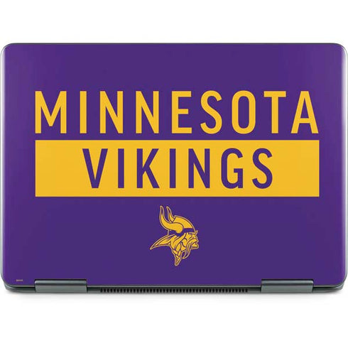 NFL Minnesota Vikings Purple Performance Series Notebook 9 Pro 13in (2017) Skin