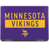 NFL Minnesota Vikings Purple Performance Series Notebook 9 Pro 13in (2017) Skin