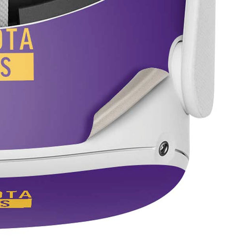 NFL Minnesota Vikings Purple Performance Series Oculus Quest 2 Skin