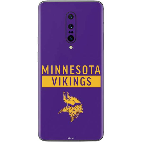 NFL Minnesota Vikings Purple Performance Series OnePlus 7 Pro Skin