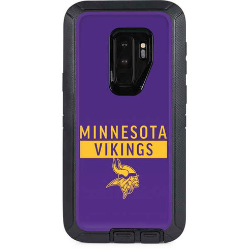 NFL Minnesota Vikings Purple Performance Series Otterbox Defender Galaxy Skin