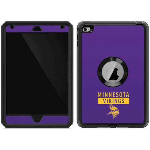 NFL Minnesota Vikings Purple Performance Series Otterbox Defender iPad Skin