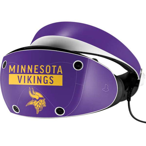 NFL Minnesota Vikings Purple Performance Series PlayStation VR2 Skin