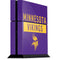 NFL Minnesota Vikings Purple Performance Series PS4 Console Skin