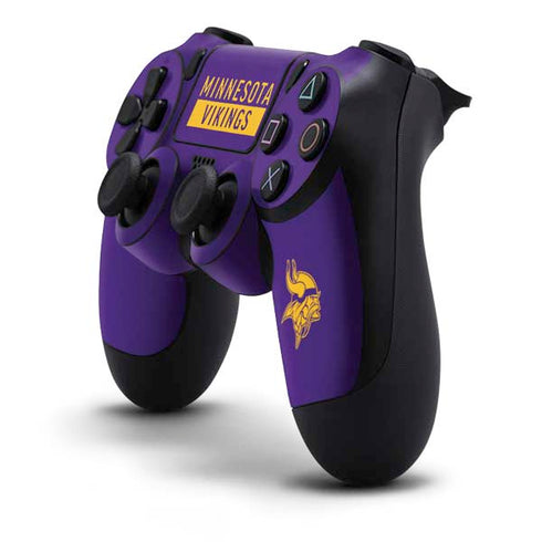 NFL Minnesota Vikings Purple Performance Series PS4 Controller Skin
