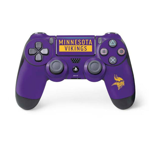 NFL Minnesota Vikings Purple Performance Series PS4 Pro/Slim Controller Skin