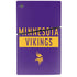 NFL Minnesota Vikings Purple Performance Series PS5 Slim Disk Console Skin