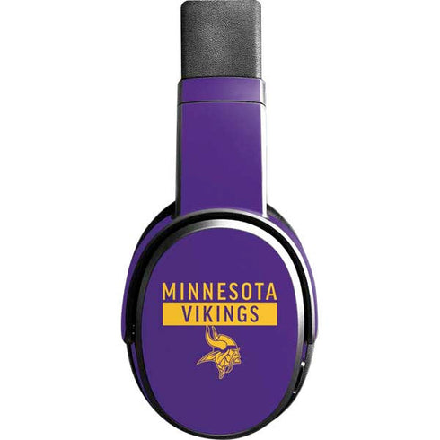 NFL Minnesota Vikings Purple Performance Series Skullcandy Crusher Wireless Skin