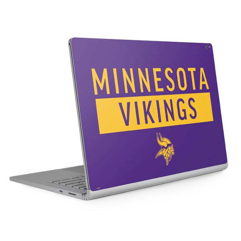 NFL Minnesota Vikings Purple Performance Series Surface Book 2 15in Skin