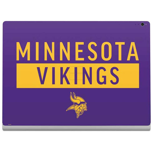 NFL Minnesota Vikings Purple Performance Series Surface Book 2 15in Skin