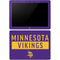 NFL Minnesota Vikings Purple Performance Series Surface Go Skin
