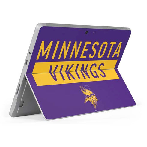 NFL Minnesota Vikings Purple Performance Series Surface Go Skin
