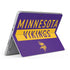 NFL Minnesota Vikings Purple Performance Series Surface Go Skin