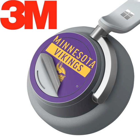 NFL Minnesota Vikings Purple Performance Series Surface Headphones Skin