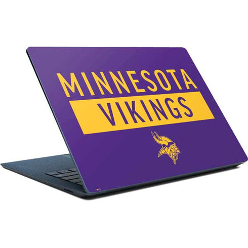 NFL Minnesota Vikings Purple Performance Series Surface Laptop Skin