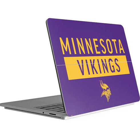 NFL Minnesota Vikings Purple Performance Series Surface Laptop Studio Skin