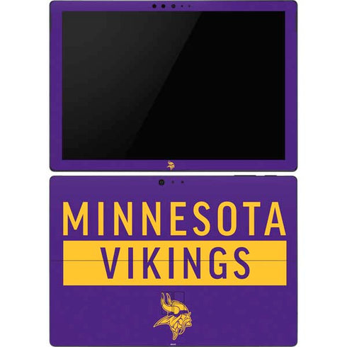 NFL Minnesota Vikings Purple Performance Series Surface Pro 6 Skin