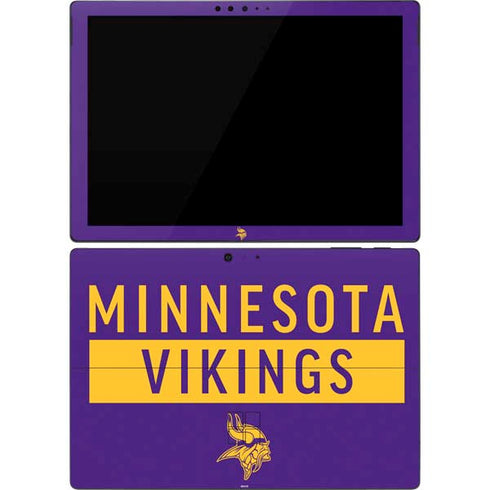 NFL Minnesota Vikings Purple Performance Series Surface Pro 7 Skin