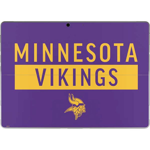 NFL Minnesota Vikings Purple Performance Series Surface Pro 8 Skin
