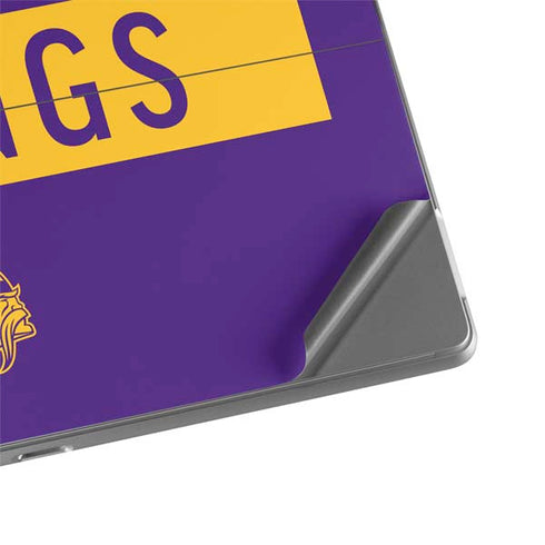 NFL Minnesota Vikings Purple Performance Series Surface Pro 8 Skin