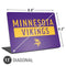 NFL Minnesota Vikings Purple Performance Series Universal Laptop 11in (8.8 x 6.2in) Skin