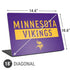 NFL Minnesota Vikings Purple Performance Series Universal Laptop 18in (14.6 x 10.6in) Skin