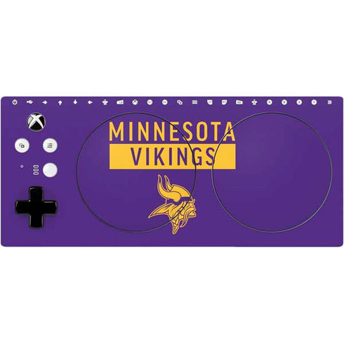 NFL Minnesota Vikings Purple Performance Series Xbox Adaptive Controller Skin