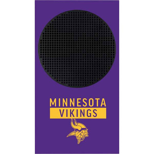 NFL Minnesota Vikings Purple Performance Series Xbox Series S Skins
