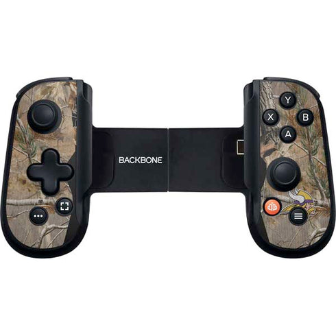 NFL Minnesota Vikings Realtree AP Camo Backbone One for iPhone Game Controller Skin