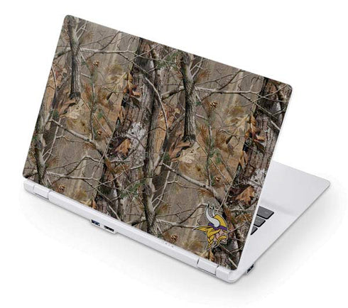 NFL Minnesota Vikings Realtree AP Camo Acer Chromebook Skin