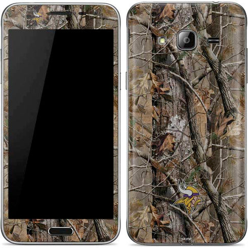 NFL Minnesota Vikings Realtree AP Camo Galaxy J3 Skin