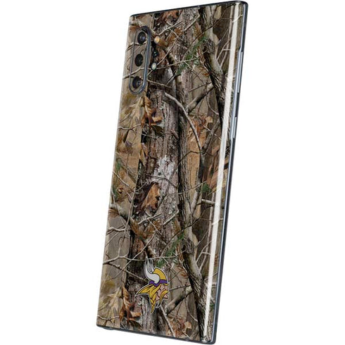 NFL Minnesota Vikings Realtree AP Camo Galaxy Note 10 Plus Skin
