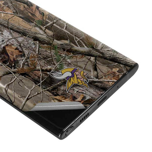 NFL Minnesota Vikings Realtree AP Camo Galaxy Note 10 Plus Skin