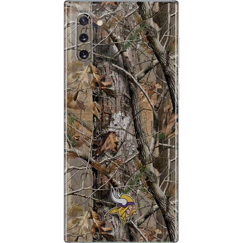 NFL Minnesota Vikings Realtree AP Camo Galaxy Note 10 Skin