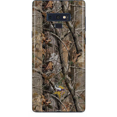 NFL Minnesota Vikings Realtree AP Camo Galaxy Note 9 Skin