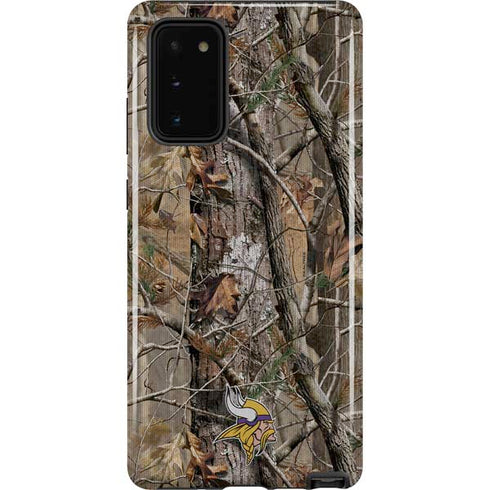 NFL Minnesota Vikings Realtree AP Camo Galaxy Note20 5G Pro Case
