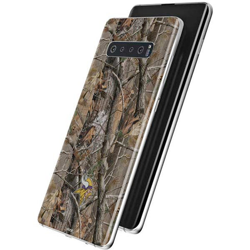 NFL Minnesota Vikings Realtree AP Camo Galaxy S10 Plus Skin