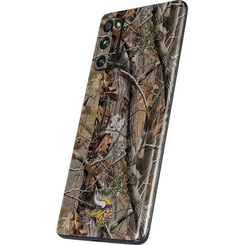 NFL Minnesota Vikings Realtree AP Camo Galaxy S20 Fan Edition Skin