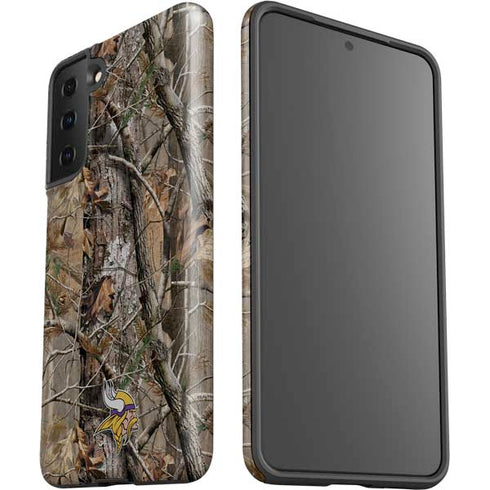 NFL Minnesota Vikings Realtree AP Camo Galaxy S21 Plus 5G Pro Case