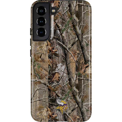 NFL Minnesota Vikings Realtree AP Camo Galaxy S22 Plus Pro Case