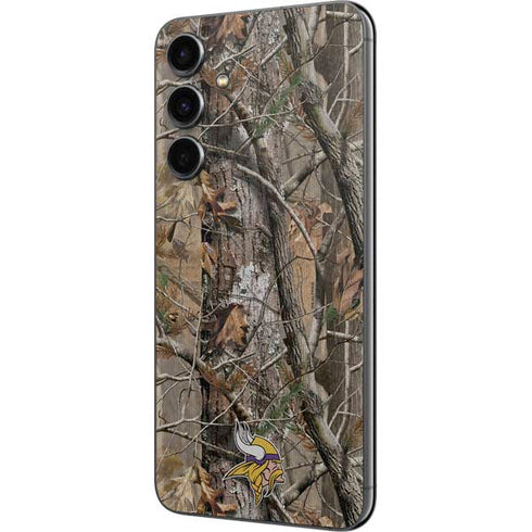 NFL Minnesota Vikings Realtree AP Camo Galaxy S23 FE Skin
